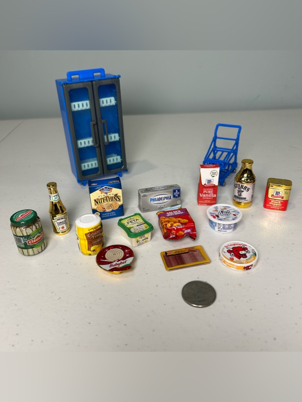 Zuru Mini Brands Food Lot 16 Piece Lot Gold Rush Collectible Minis